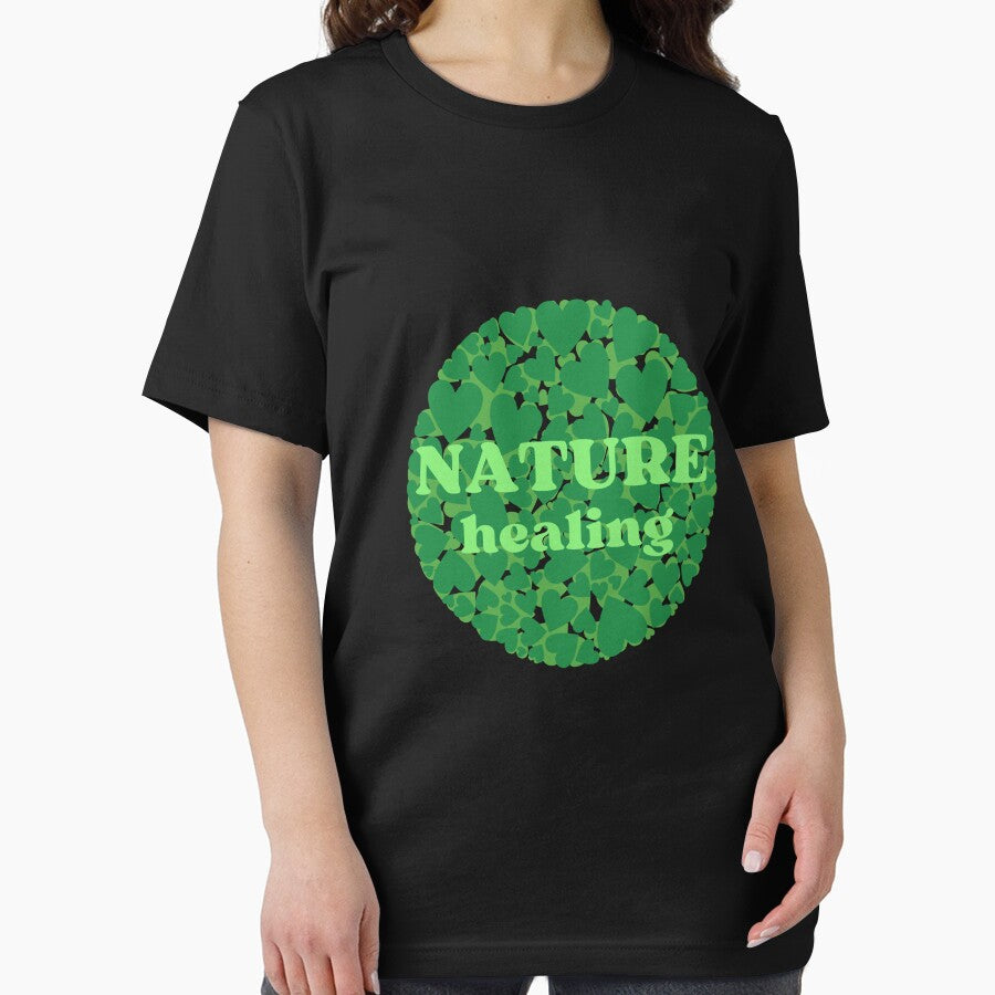 Nature healing energy T-Shirt. Love Nature, Love Nature Healing Power by SilverWhiskers