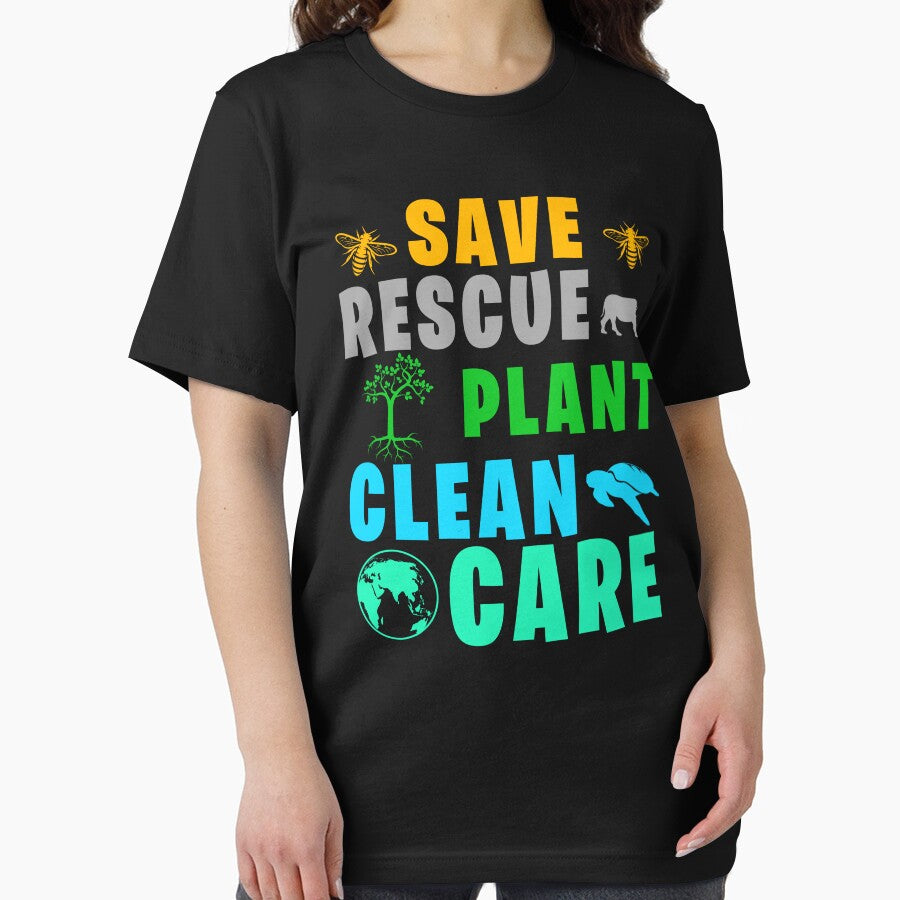 Save Bees Rescue Animals Plant Trees Clean Seas Earth Day by universe-hold ⭐⭐⭐⭐⭐