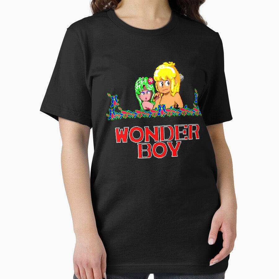 Wonder Boy - Title Screen by pixel8tees