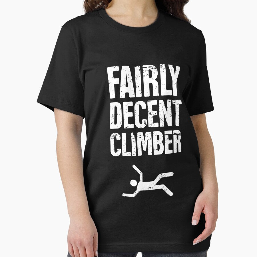 Fairly Decent Climber - Rock Climbing Design by Jam Jar