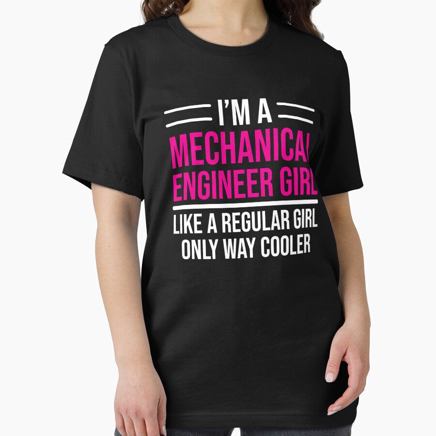 Mechanical Engineer Girl Female Engineer T-Shirt by zcecmza