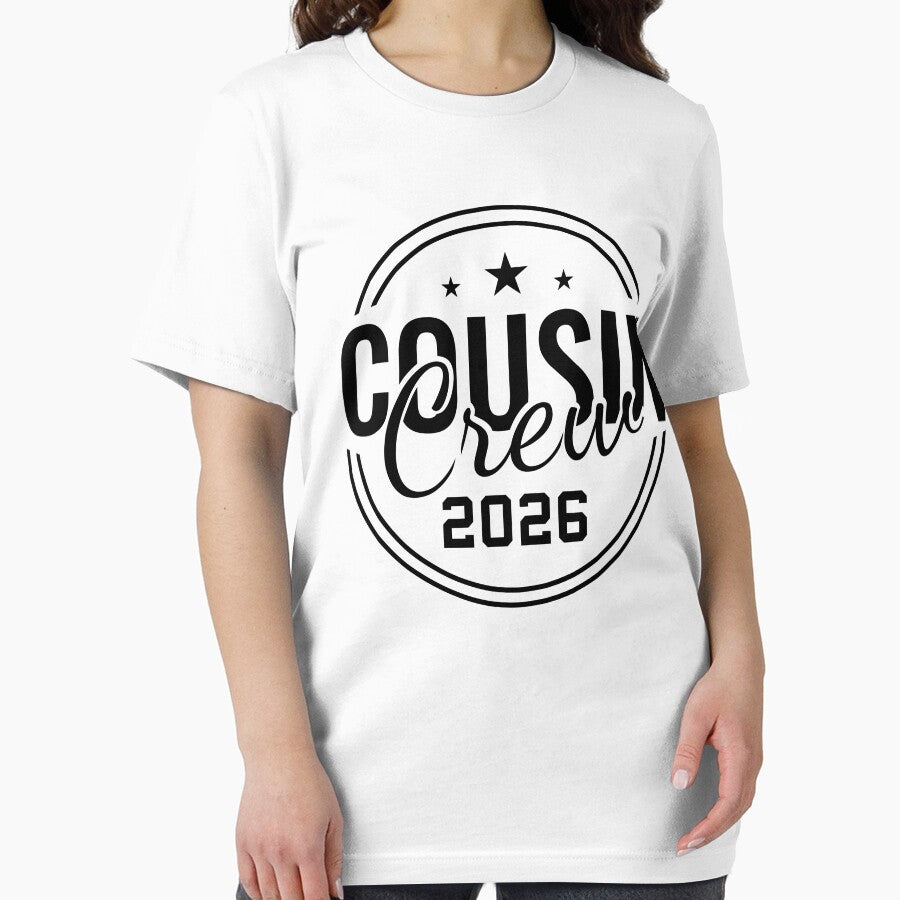 Cousin Crew 2026  – Matching Cousins Family Reunion & Beach Vacation Tee by PixelWaveBD