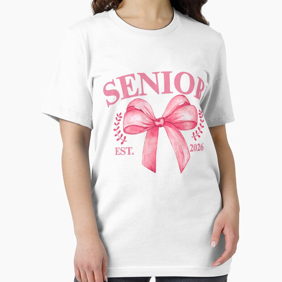 Senior Class Of 2026 Pink Coquette Bow by thebest-2studio