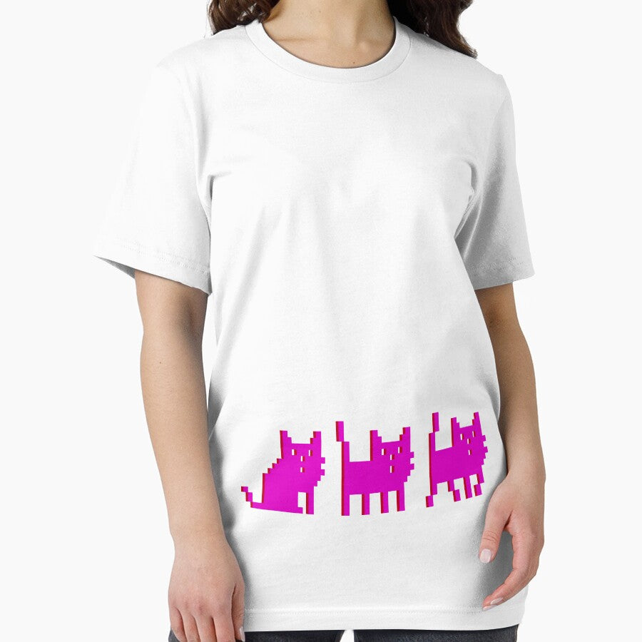pixel cat pink! by Adew