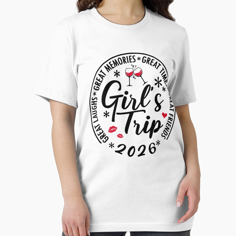 Girls Trip 2026 Retro Girls Weekend 2026 Summer Vacation by pansak