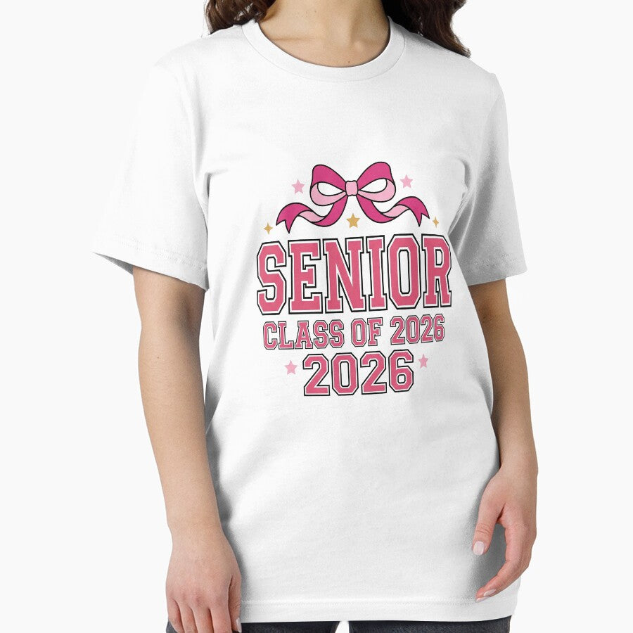 Senior Class of 2026 Graduation Pink Bow by Verycutethings