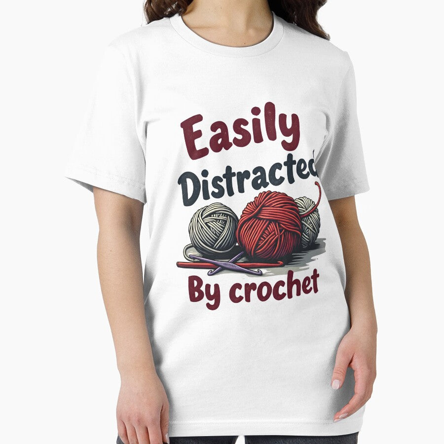 Easily Distracted by Crochet by MimsTees