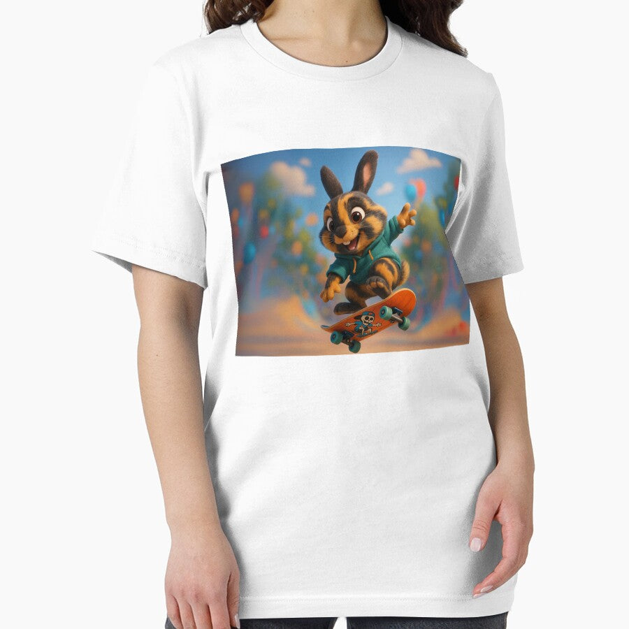 Skater Harlequin Rabbit by Sillytoe