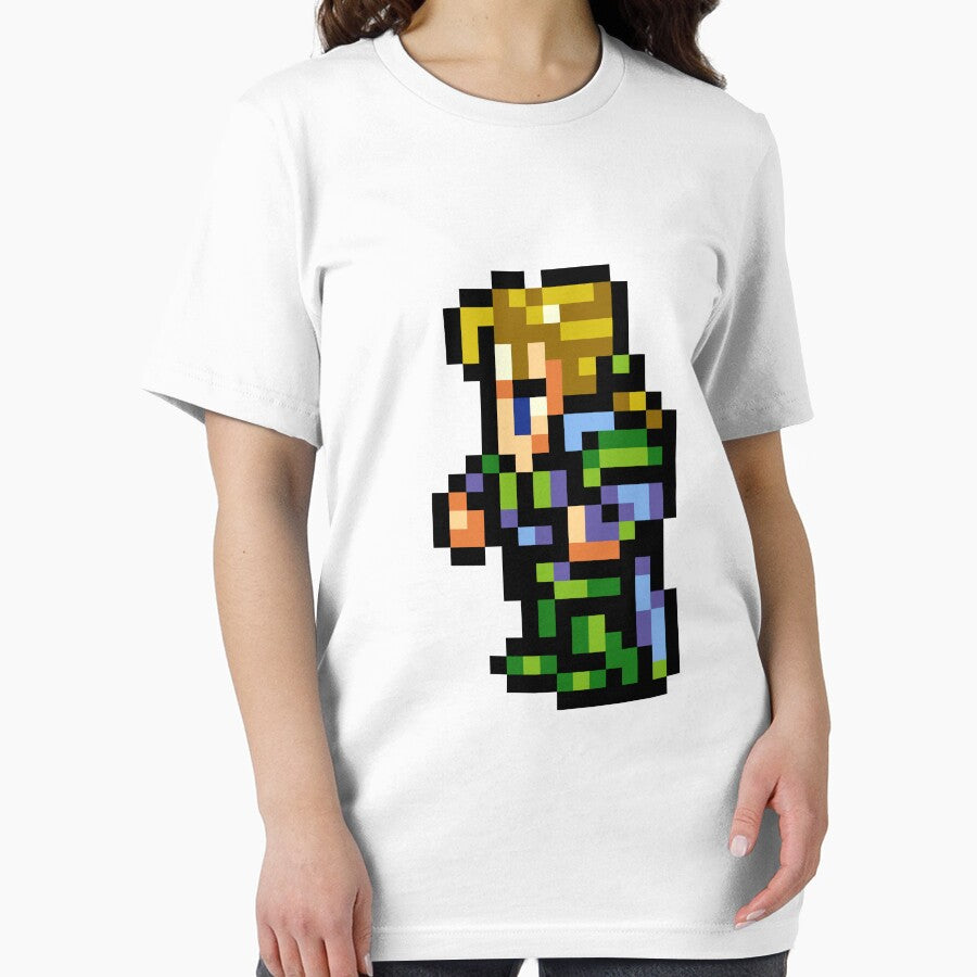 Final Fantasy VI - Edgar Sprite by SpriteZone