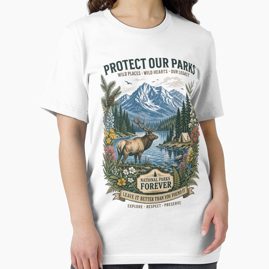 Protect Our Parks National Parks Forever Design by TeeVerse27