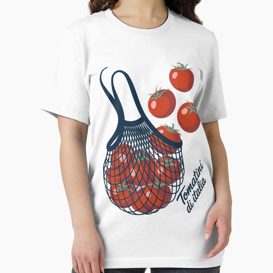Tomato Bag Girl Summer Gardening Farmer Aesthetic by nicomitchell
