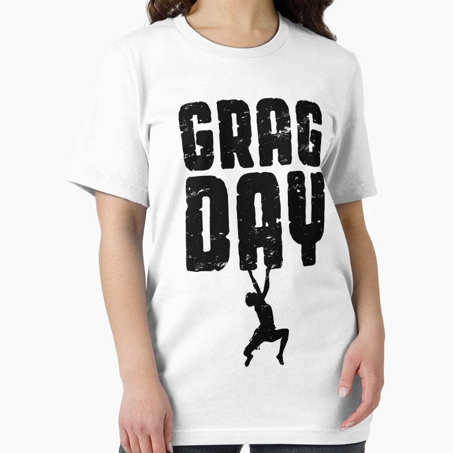 Grag Day Rock Climbing Bouldering Funny Climber Boy by GrandeDuc
