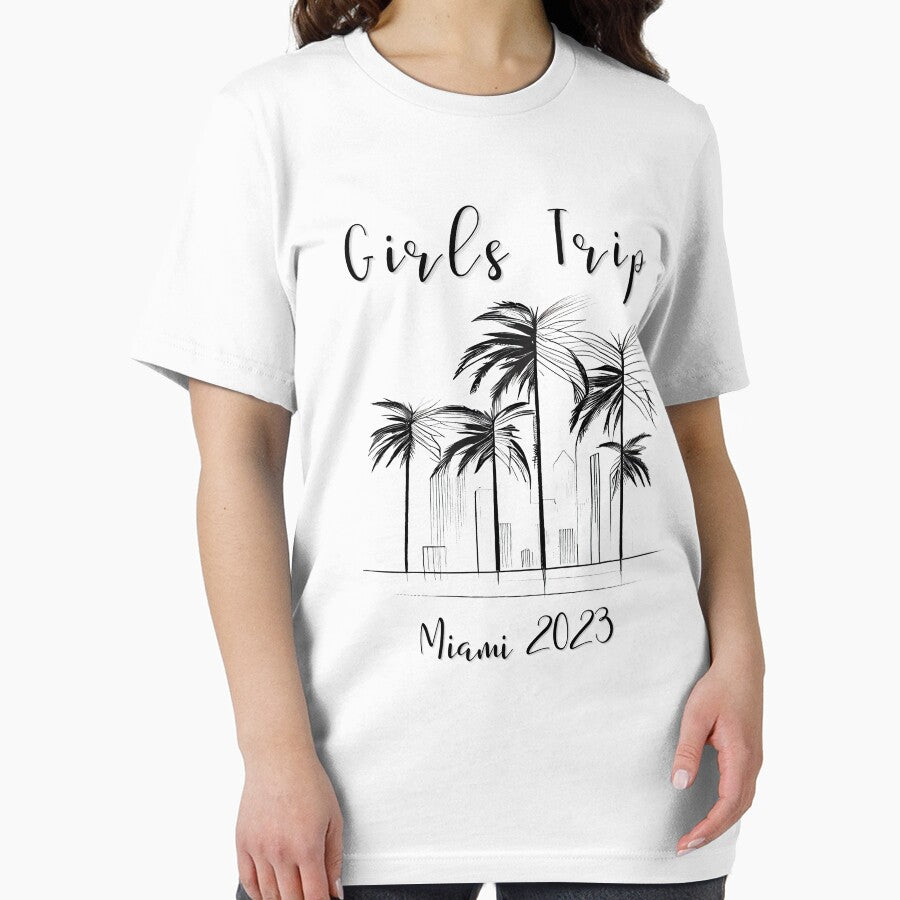 Girls Trip to Miami 2023: Glamorous Miami, Palm Trees, simple design, minimalist shapes with clean lines, modern and elegant look, stylish and classic appeal (5) by TourDePassion