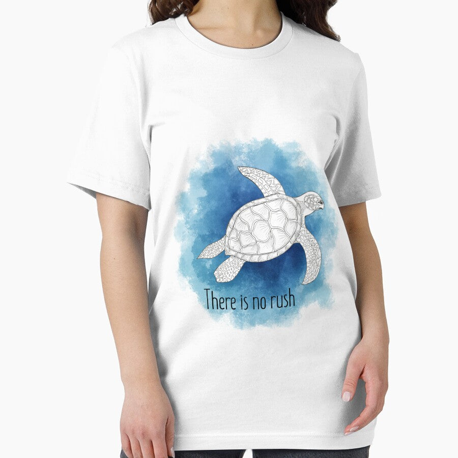 Sea Turtle - There is no rush by Joanlouiseart