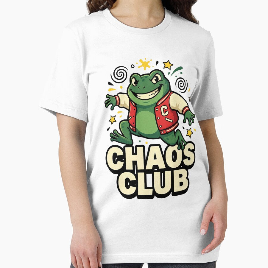 Chaos Club Funny Frog Shirt | Absurd Cute Humor by MotivaChic