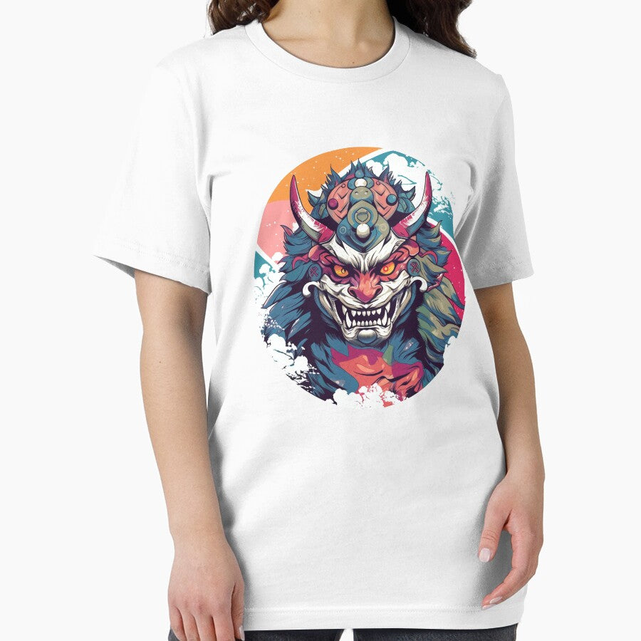 Japanese Samurai Oni Mask by cetakulang