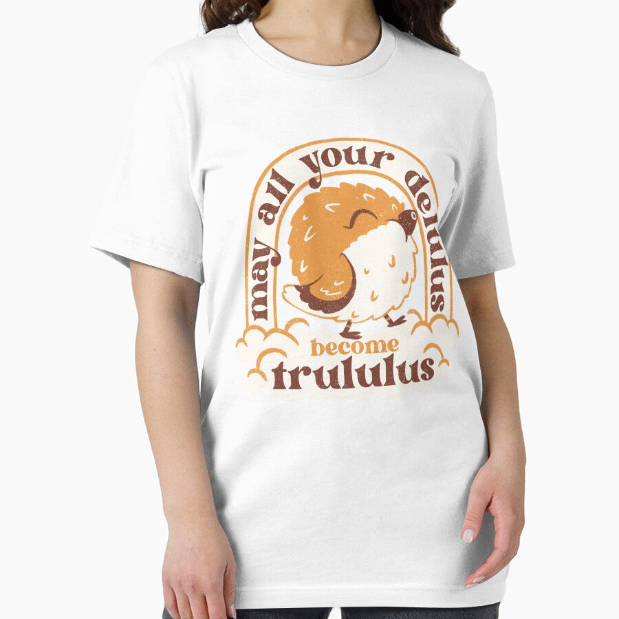 May all your delulus become trululus - delulu is the solulu shirt by abowersock