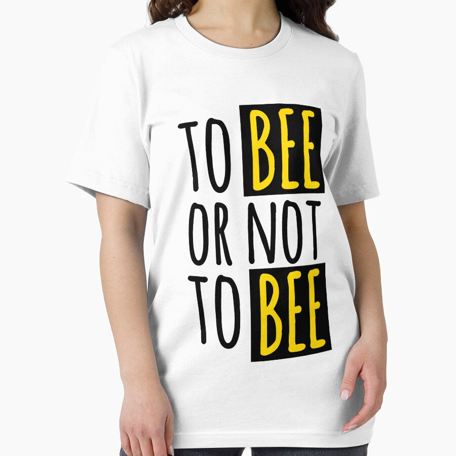 To Bee or Not To Bee : Funny Bee Quote by EnzoVectorism