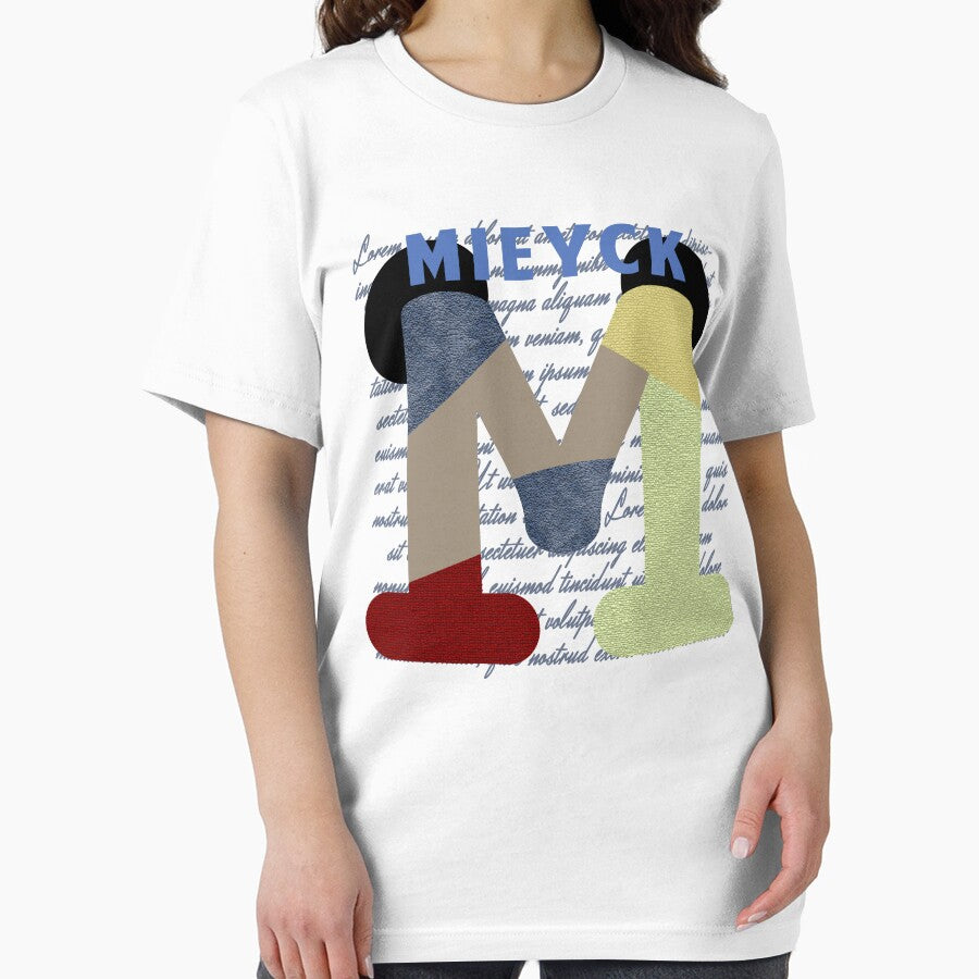 Mieyck Abstract T-Shirt - Unique Artistic Design by OSEAN24
