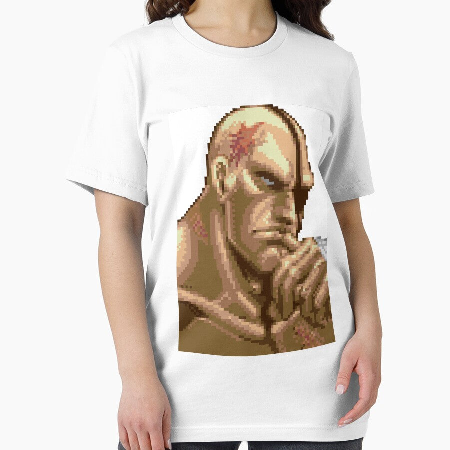 Super Street Fighter II - Sagat by pixel8tees