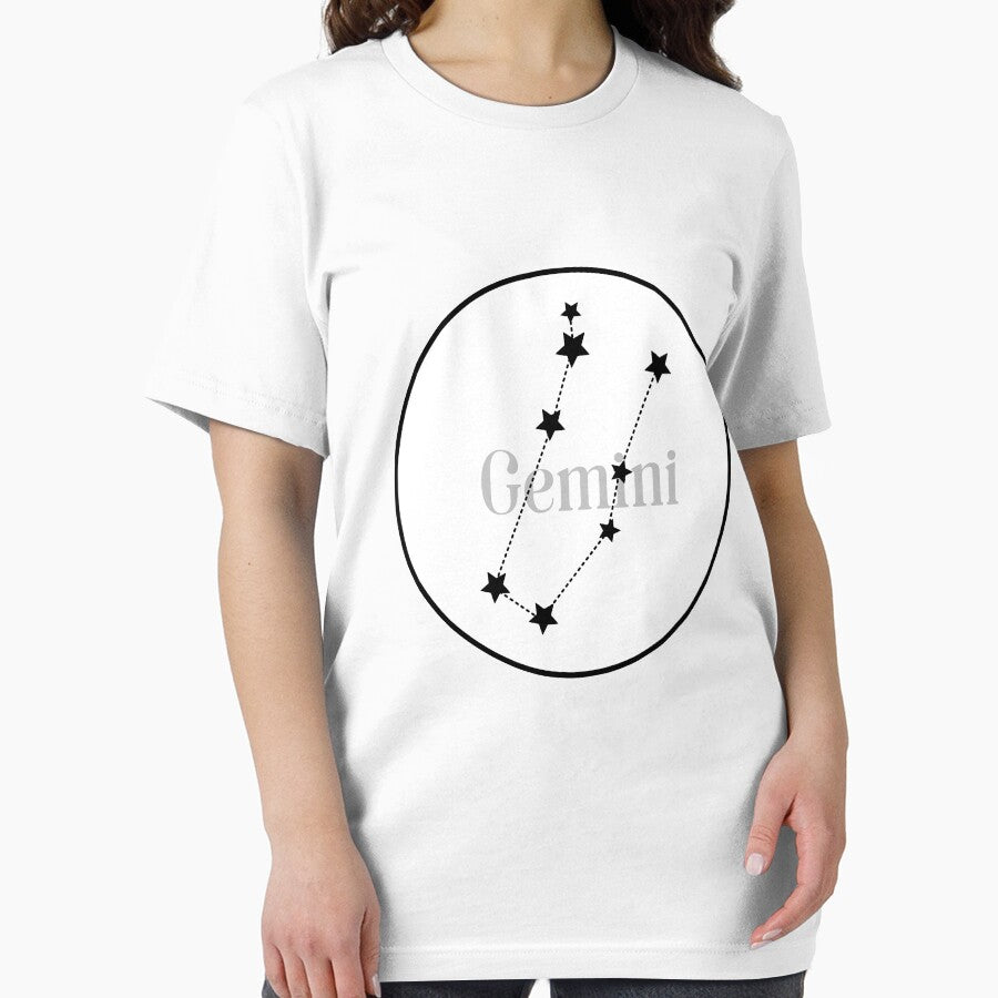 Gemini zodiac constellation (white) by EleYeah