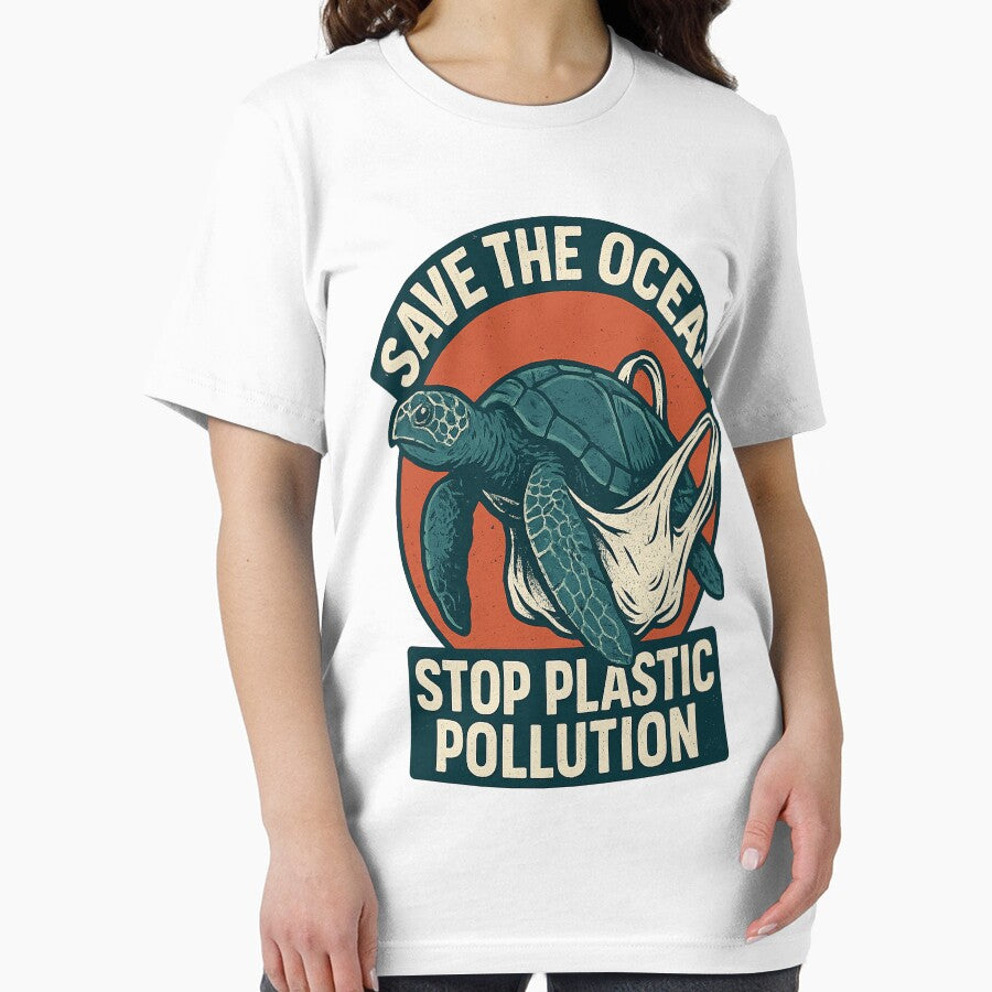 Save The Ocean – Stop Plastic Pollution Sea Turtle by NOTRE-BONHEUR