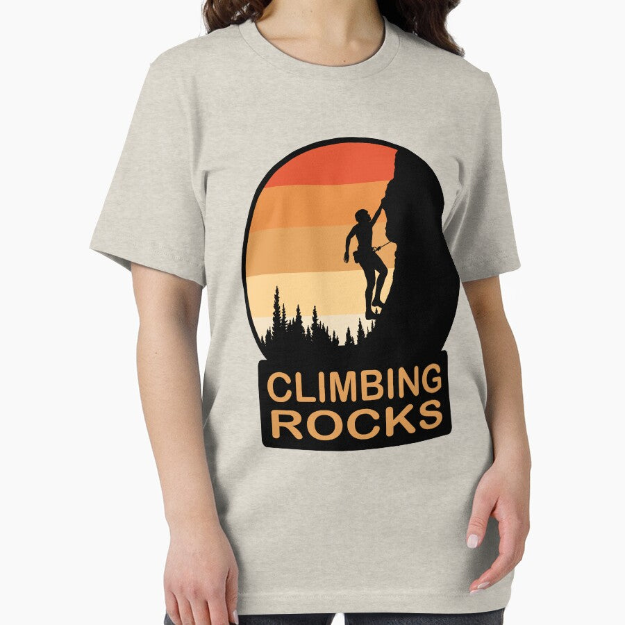 Climbing Rocks Funny Rock Climber Pun for Mountain Climbing Lovers Humor by Bad Kitty Designz