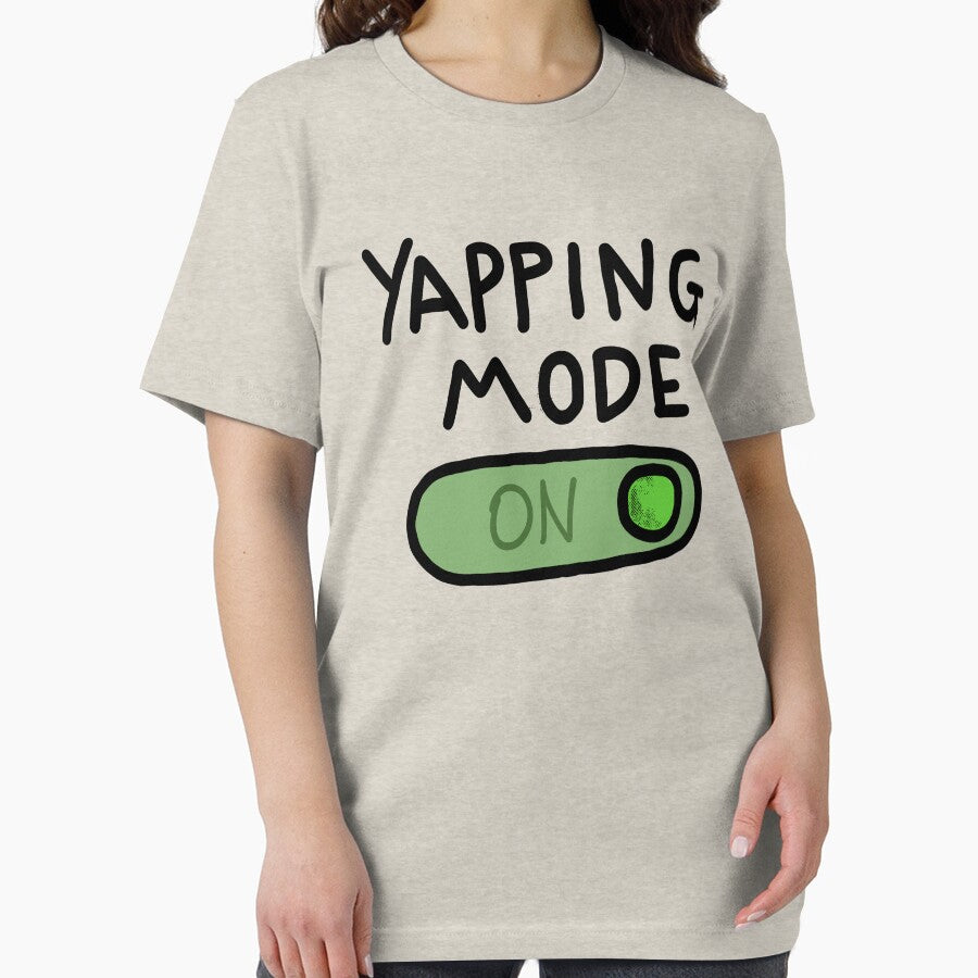 Yapping Mode Shirt • Meme T Shirt • Retro Cartoon T Shirt • Yapping Quote T-Shirt • Animal Shirt • Unisex Tee • Nostalgia by Rosqzz