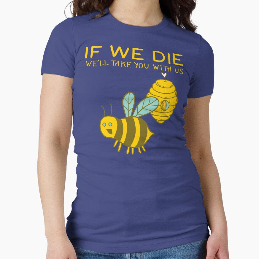 Save The Bees T Shirt by bitsnbobs