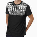 Liquid Chrome Grid: Abstract Distorted Glass by V_K_