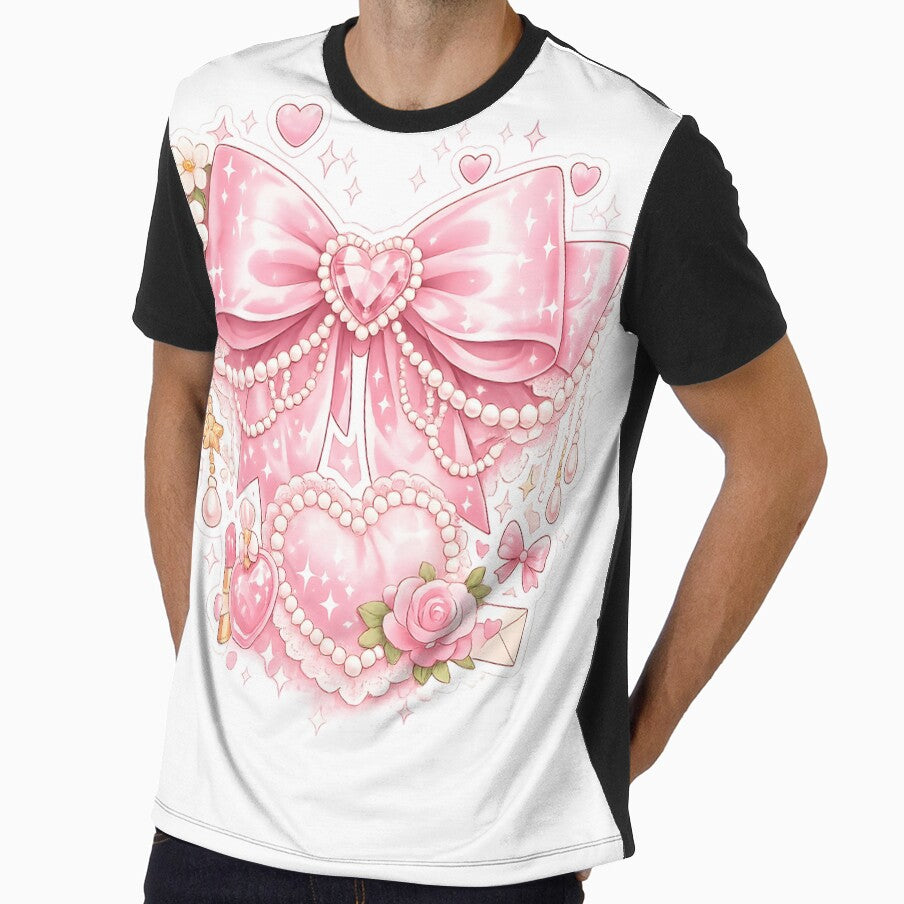 Pink Coquette Bow Aesthetic Sticker by SmartDealer