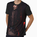 Crimson Vow – Dark Gothic Femme Portrait by Obscenia