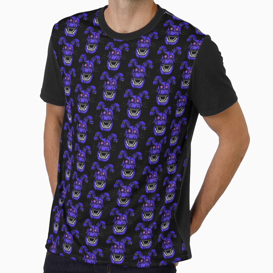 Five Nights at Freddys 4 - Nightmare Bonnie - Pixel art by GEEKsomniac