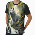 A Wolf in the Rainy Forest by Earth Celebration Designs