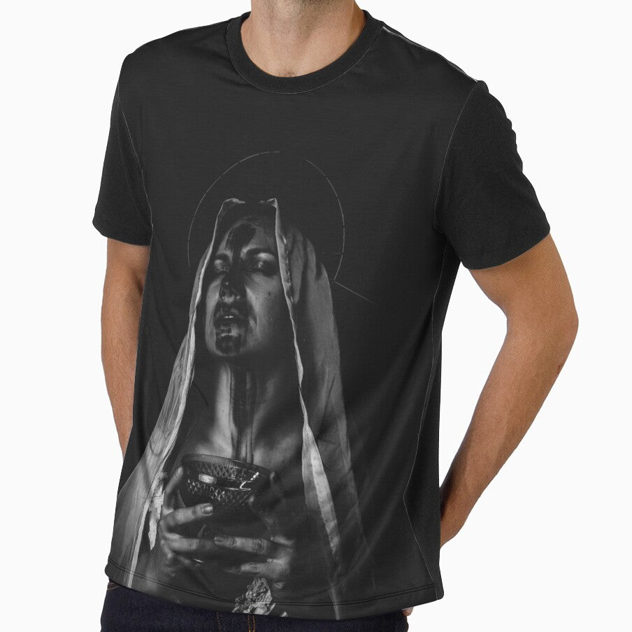 Sacred Silence – Dark Feminine Portrait by BookOfSoul