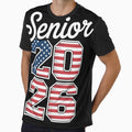 Senior Year 2026 American Flag USA Graduation Class Of 2026 by BlassmausArt
