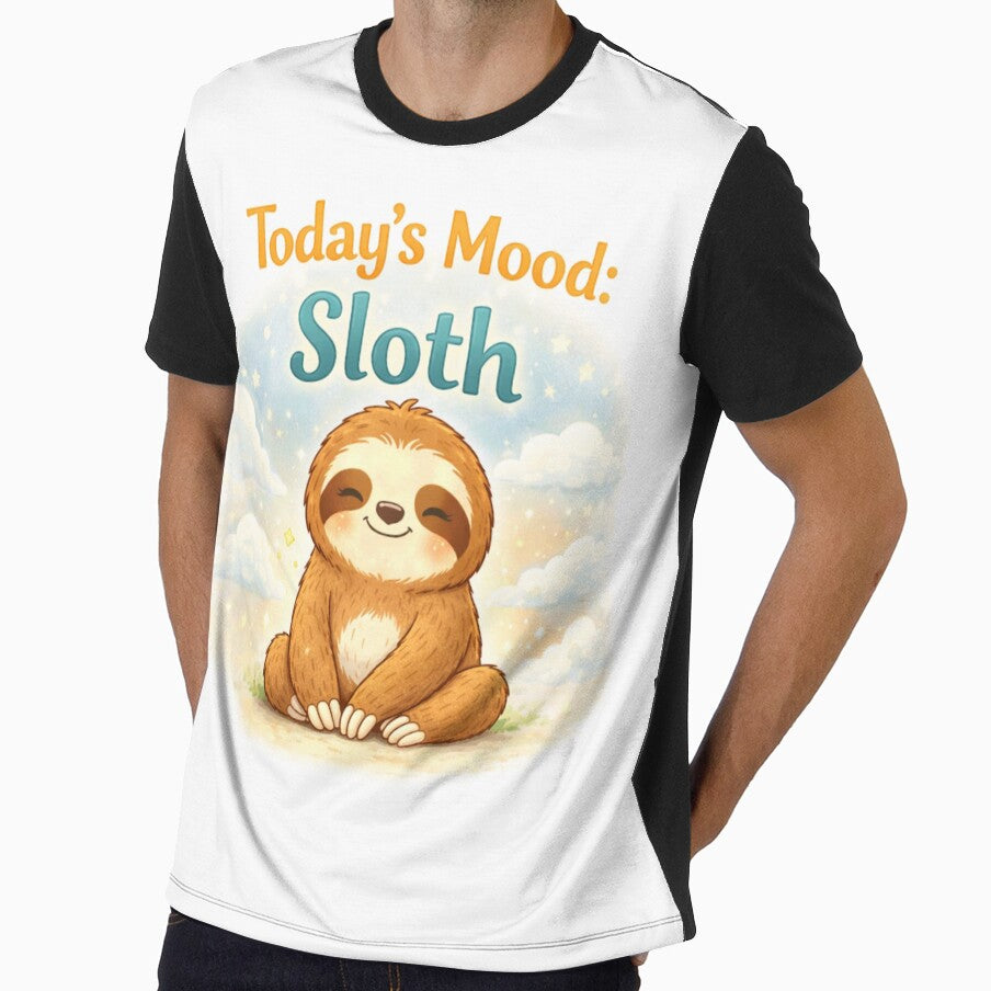 Today's Mood Sloth – Cute Lazy Day Motivation by PunchDrop