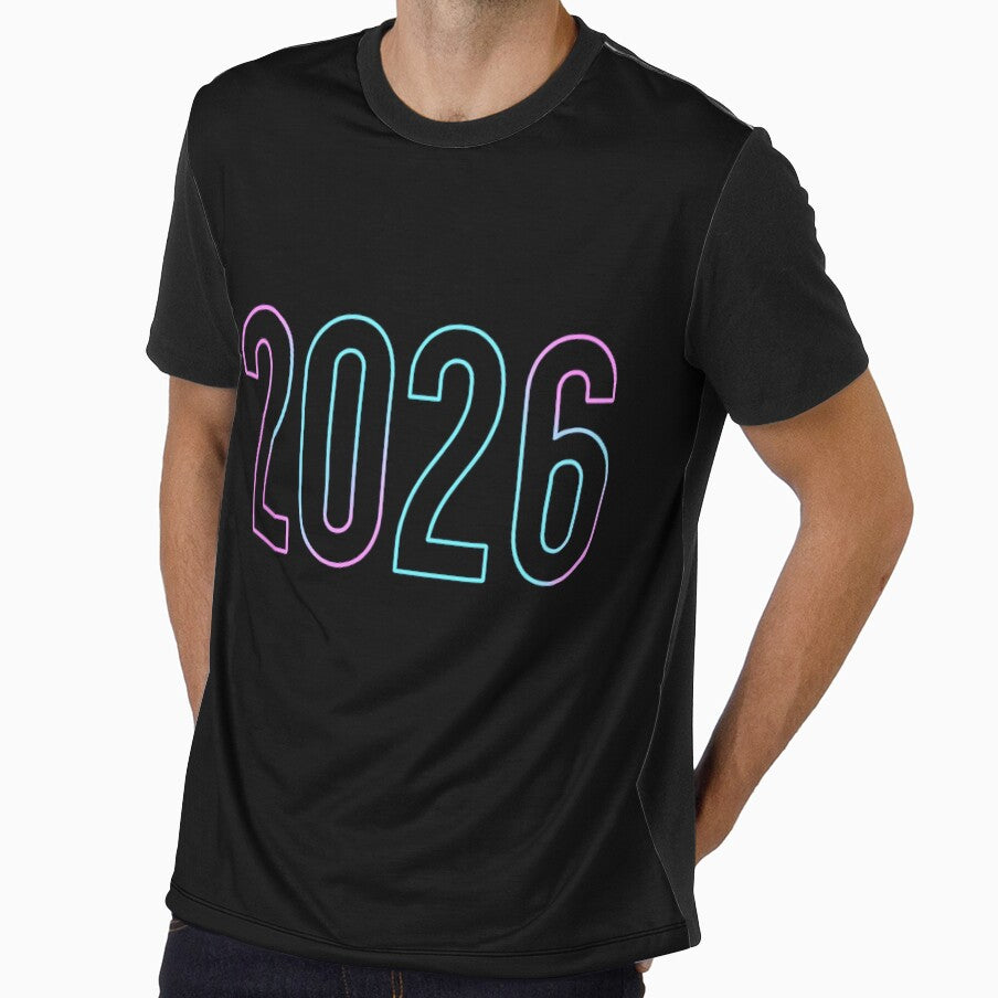 Class of 2026 Neon Purple – Graduation New Year Glow by PunchDrop