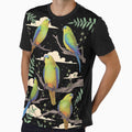 5 OBPs black graphic t-shirts by Friends of OBP