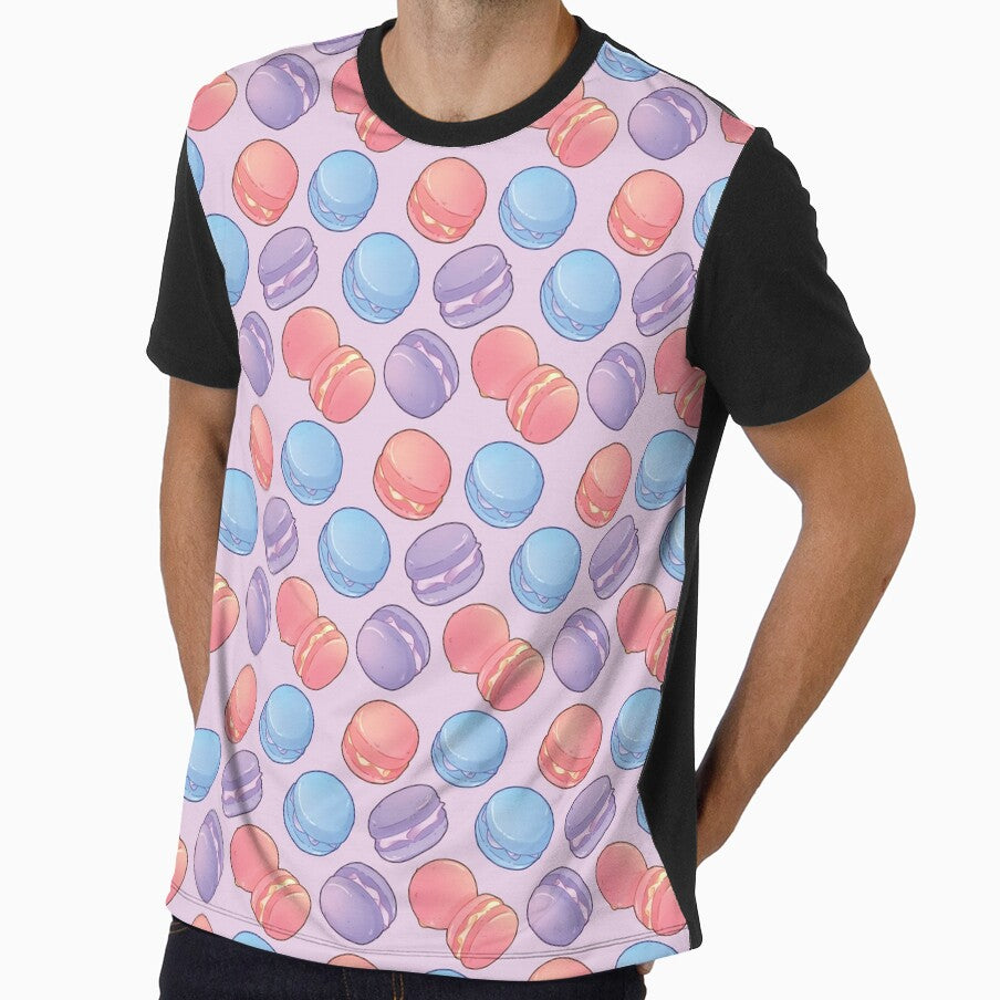 Purple Macaron Pattern by MadeByBeata