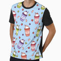 Kawaii Bubble Tea Delight – Cute Boba Seamless Pattern by Magsu.art