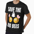 Save The Boo Bees Cute Honey Bees And Boos Halloween Breast Cancer Awareness by chetan786