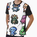 Cute Retro Game Pet Sprite Sheet – Pixel Pets Grid by ThePixelArchive