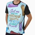Just Me and My Emotional Support Water Bottle Against the World Meme Funny Tiktok Internet Love Depressed Quote by Amber  Liu