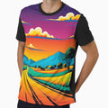 Liminal Space Road - Pop Art, Dreamcore Design by liminal-concept