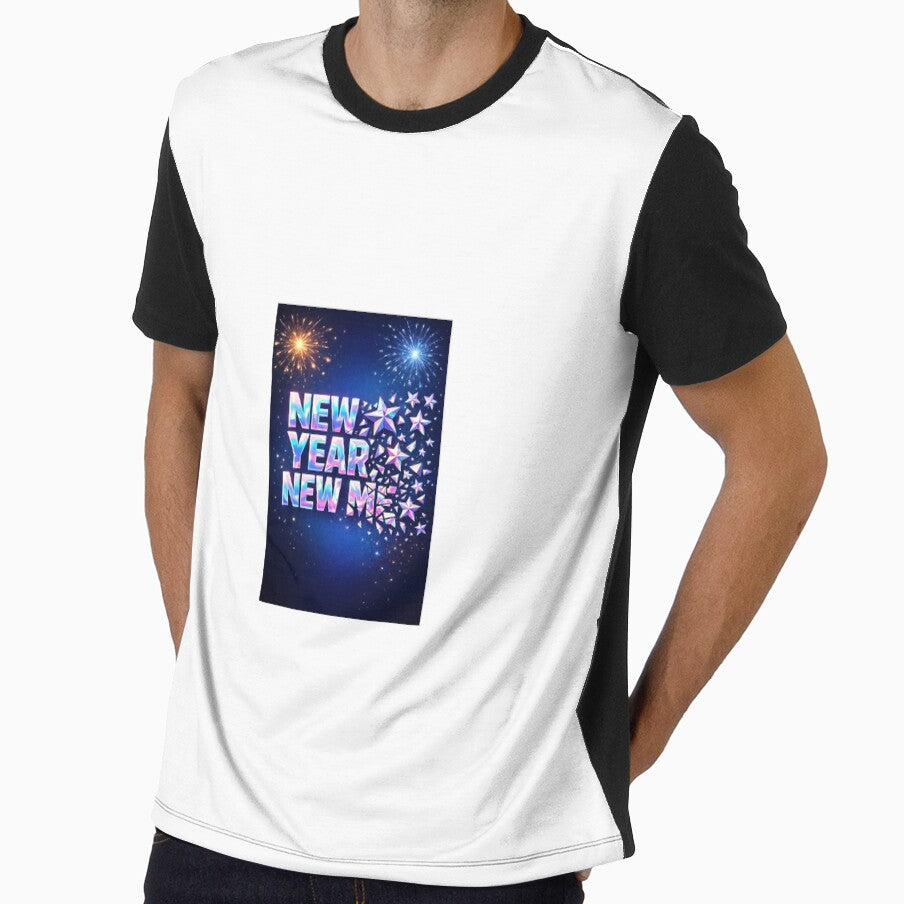 Holographic New Year New Me Sticker by Elloracomplex