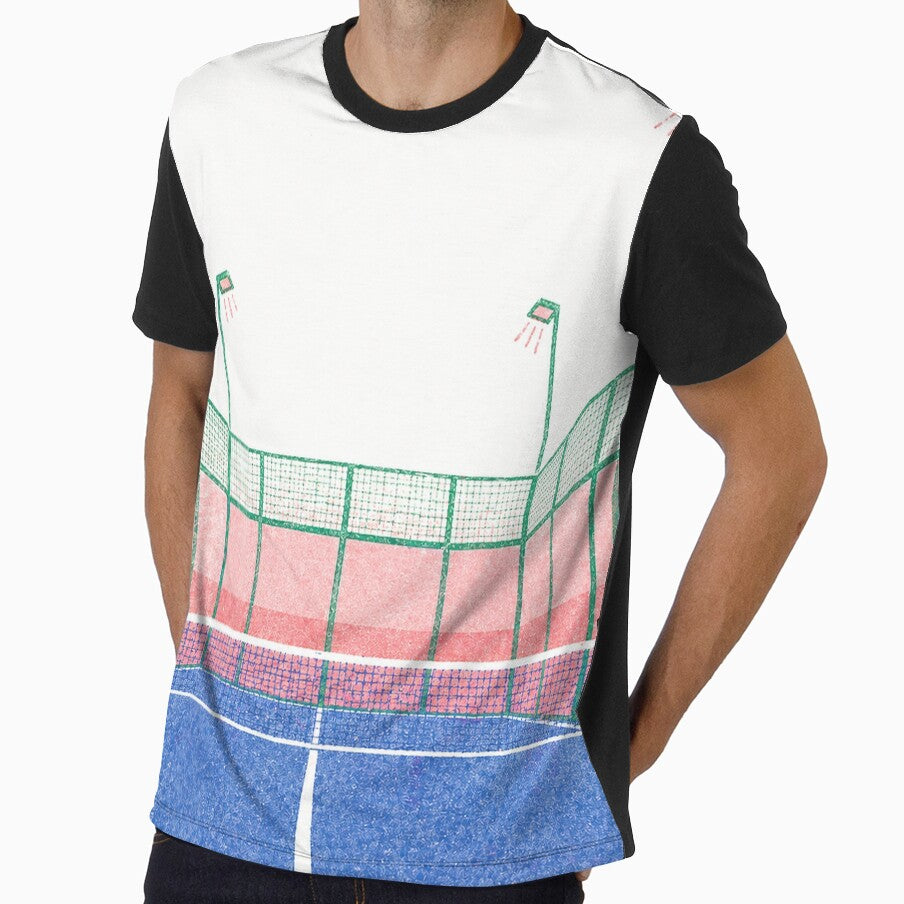 Padel Court Illustration by ticzla95
