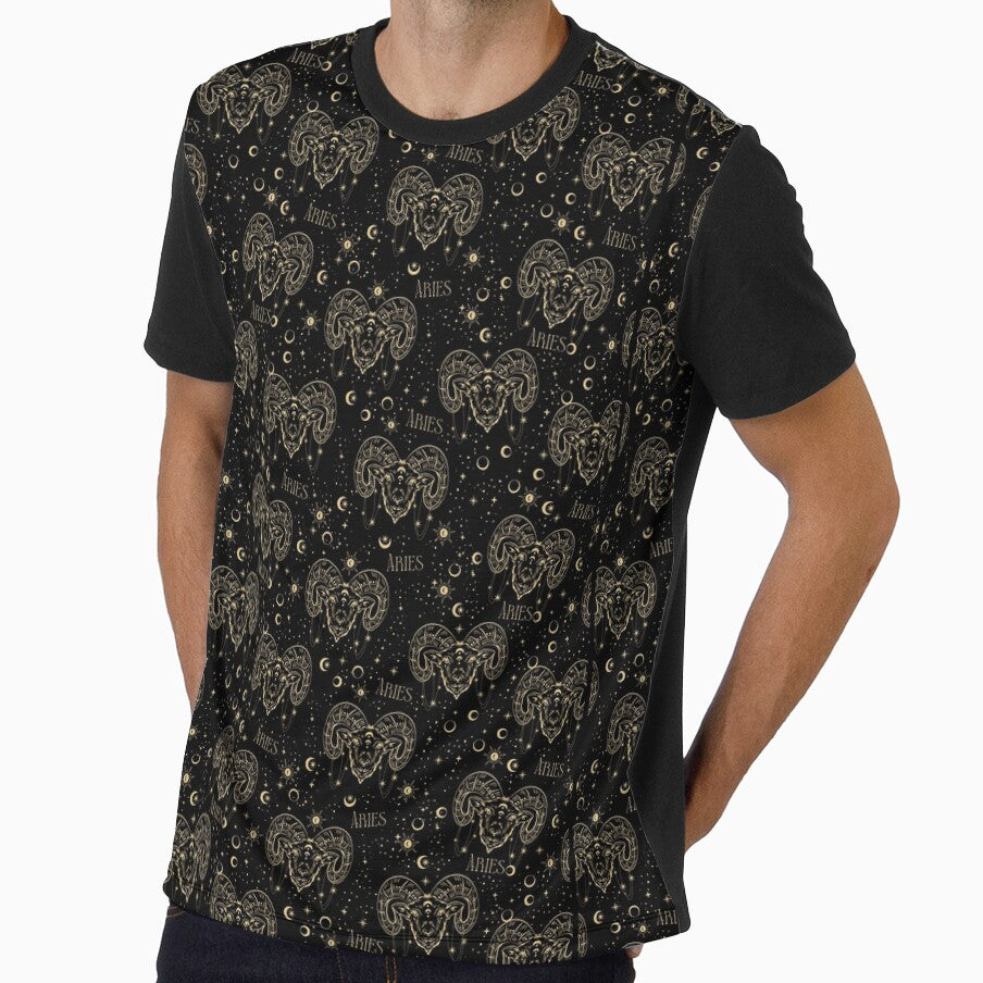 Aries Celestial Zodiac Pattern by bluesdesigns