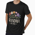 Promoted To Grandma 2026 Pregnancy Flower New Grandma 2026 by catsdothingz