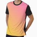 Pink and Light Sun Color Gradient  - Pastel Gradient by venella